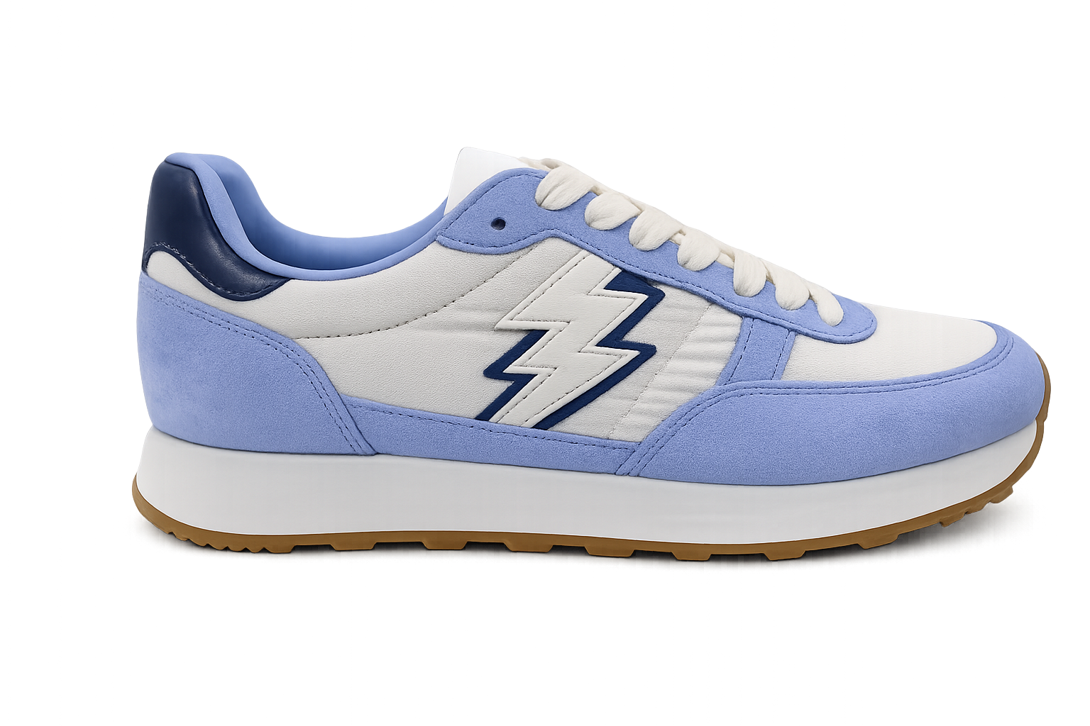 Light blue retro runner sneaker