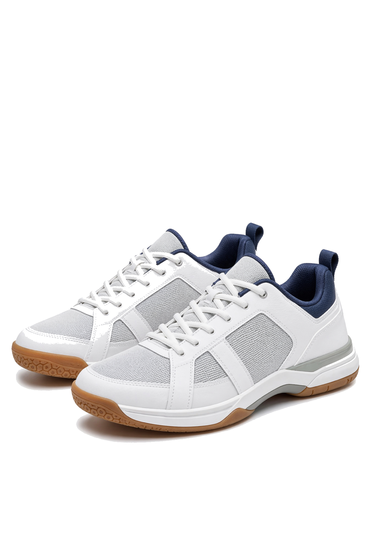 Low-profile pickleball sneaker pair